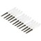 Chef Craft 4pc Stainless Steel Blade Paring Knives Set - Great for Cutting Fruits & Vegetables